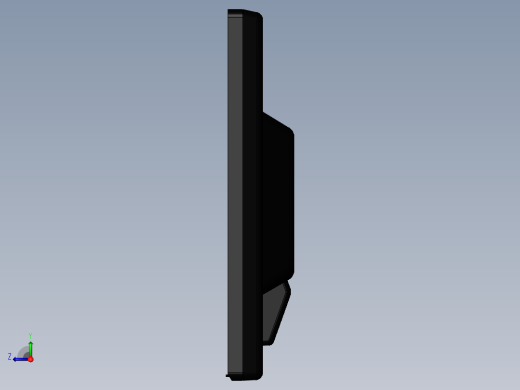 solidworks LG液晶显示屏右视缩略图