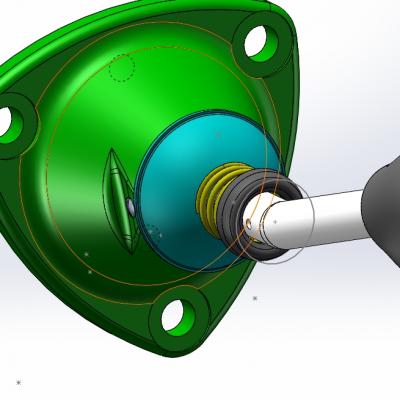 CL200小型农用四轮拖拉机变速箱（全参数化设计