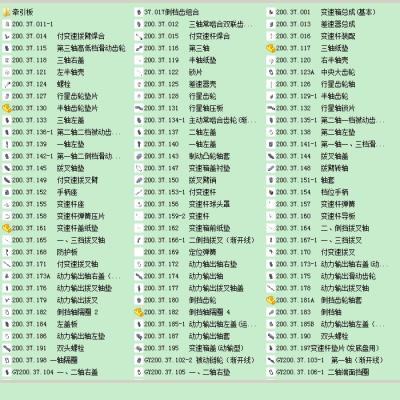 CL200小型农用四轮拖拉机变速箱（全参数化设计
