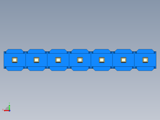 彩色公头100mil（2.54mm）系列-DS1021_blue_1x07p_100mil_Type5_rev1.0后视缩略图