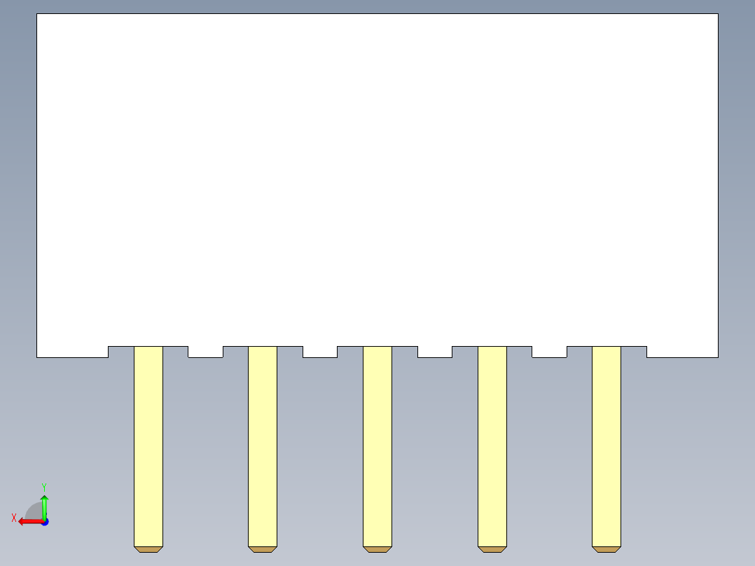 JST-B5B-PH-K-S后视图