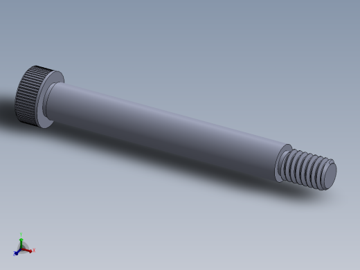 内六角螺螺栓-SB 0.3125-18 x 2.5.SLDPRT