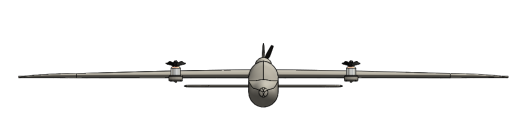 固定翼垂直起降无人机模型缩略图