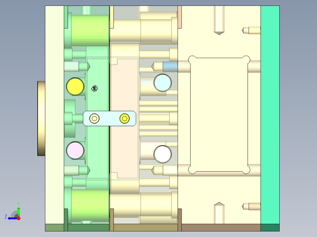 上盖装饰圈右视图