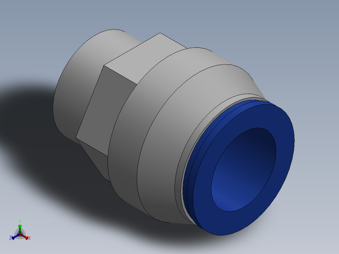 Ø16 x 1-2G - CONEXÃO RETA (C02251648)