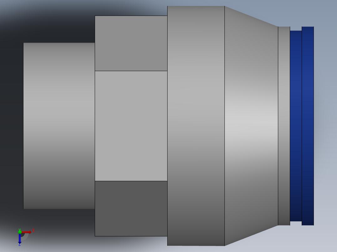 Ø16 x 1-2G - CONEXÃO RETA (C02251648)俯视图
