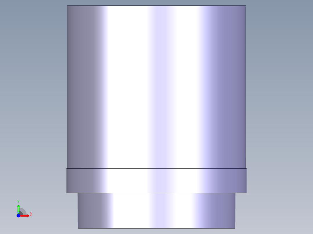 [PVC]封闭耦合 Closure Coupling前视图