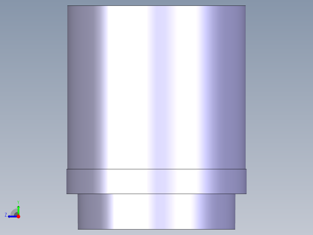 [PVC]封闭耦合 Closure Coupling右视图