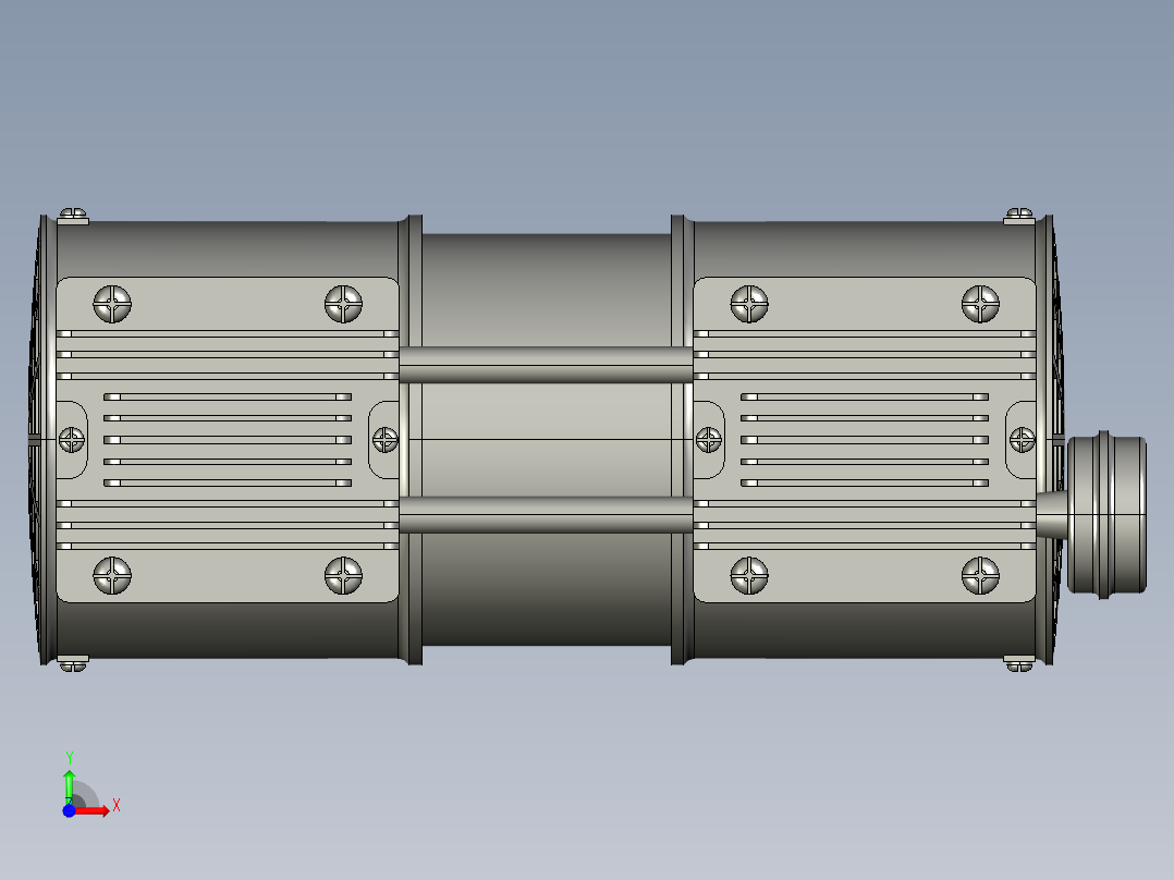 牙科压缩机--stp前视图