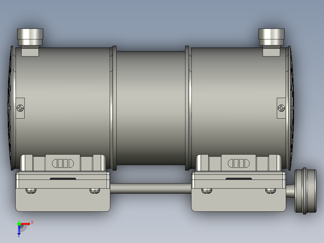 牙科压缩机--stp俯视图