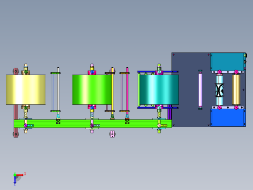 超声波布料压标滚切机俯视缩略图