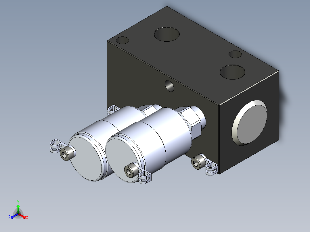 KOSMEKBEQ02□0-0多系列多零件图纸模型多系列多零件图纸模型主视图