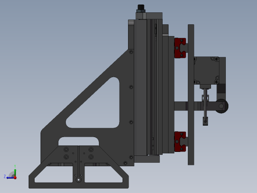 伺服气动挖掘机右视缩略图