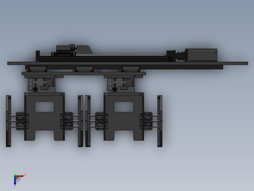 伺服气动挖掘机俯视缩略图