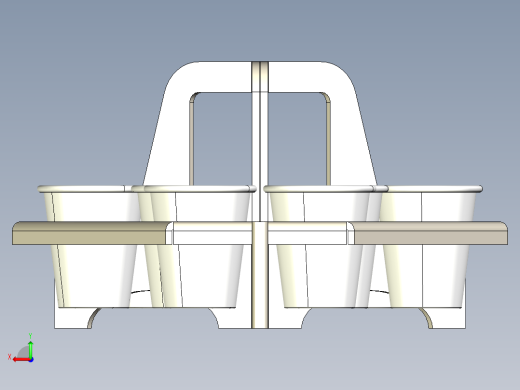 纸板架后视缩略图