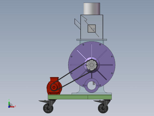 移动式旋转阀sw18前视缩略图