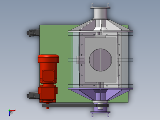 移动式旋转阀sw18俯视缩略图
