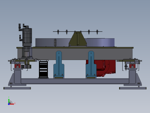 地轨活动小车sw18前视缩略图
