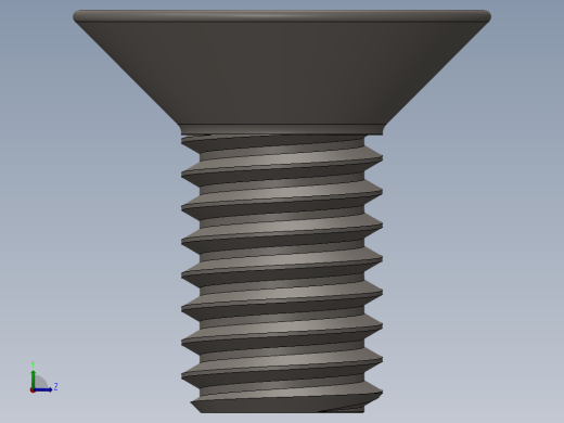 Screw_ISO_10642_M3x6_A2.SLDPRT左视缩略图