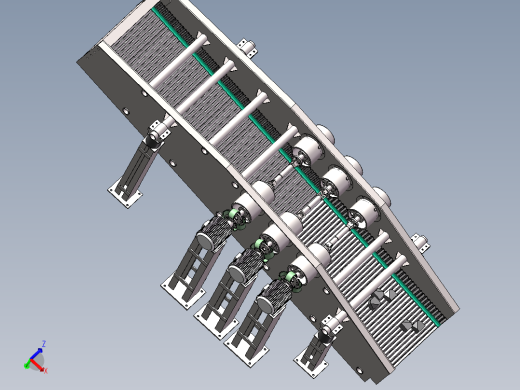 振动给料机SW三维图加动画solidworks2018