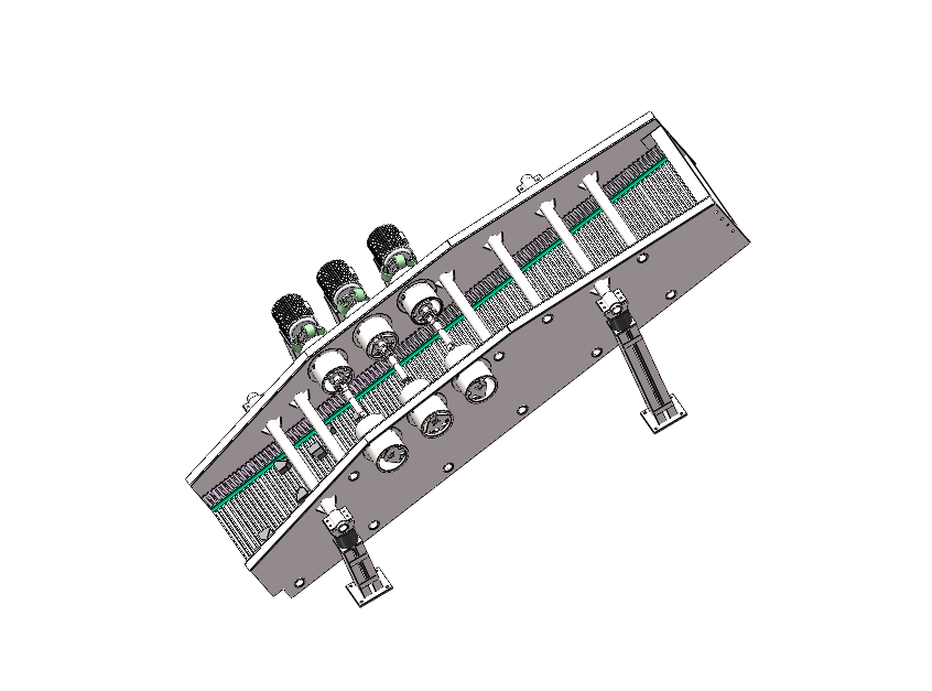 振动给料机SW三维图加动画solidworks2018