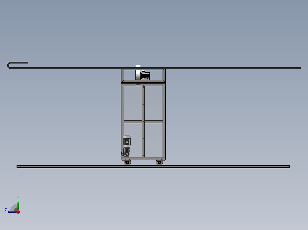龙门洗车机右视图