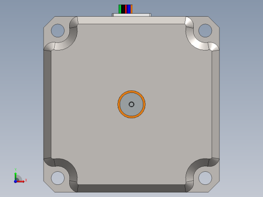 步进电机驱动轮前视缩略图