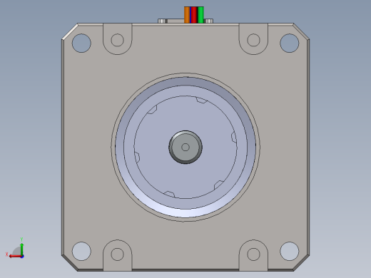 步进电机驱动轮后视缩略图