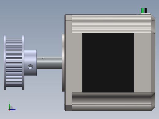 步进电机驱动轮左视缩略图
