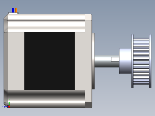 步进电机驱动轮右视缩略图