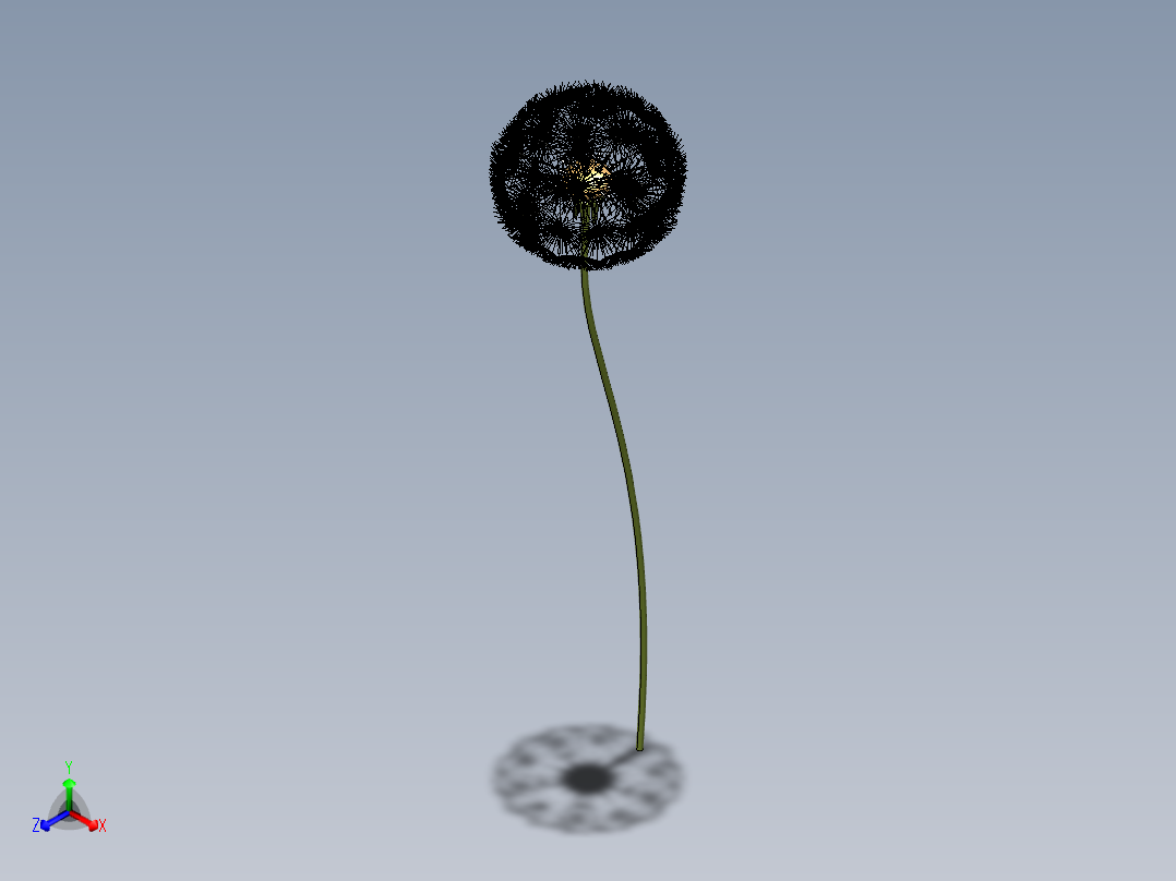 植物(27)正等轴测图