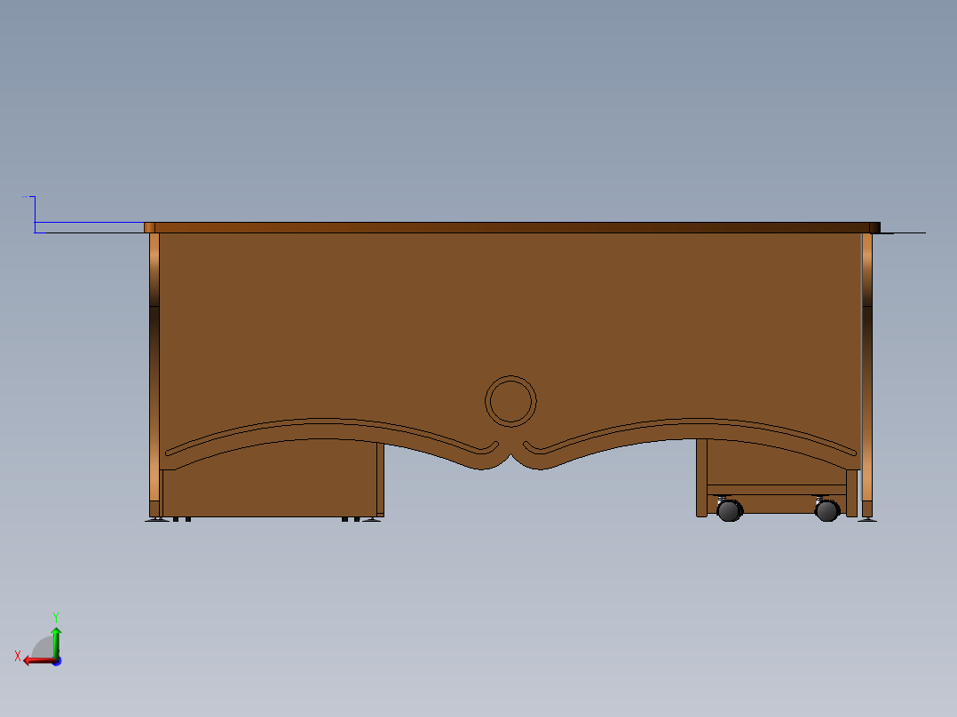 电脑桌(26)后视图