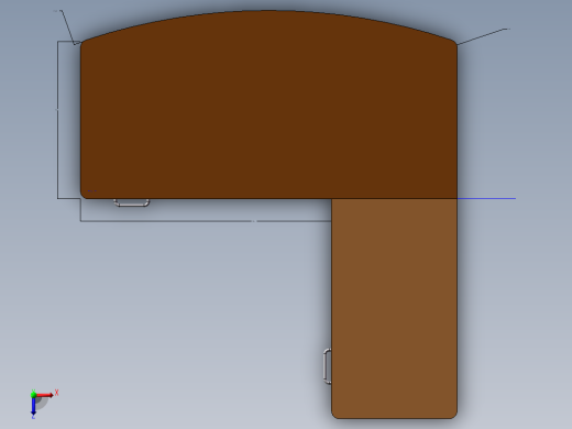 电脑桌(26)俯视缩略图