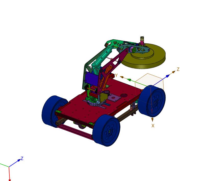 钢轨智能打磨小车