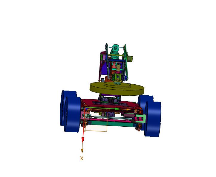 钢轨智能打磨小车