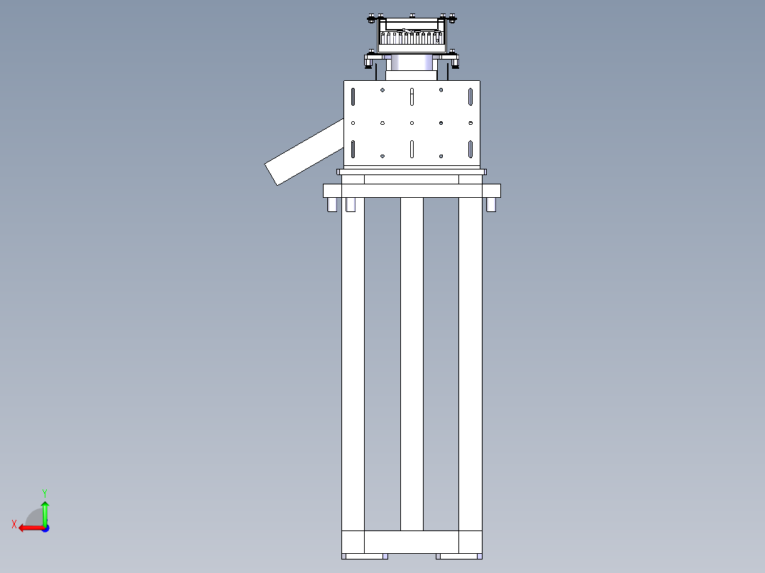 B3003888-振动供料系统后视图