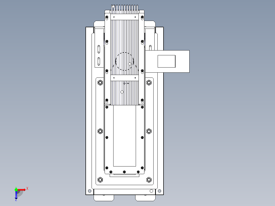 B3003888-振动供料系统俯视图