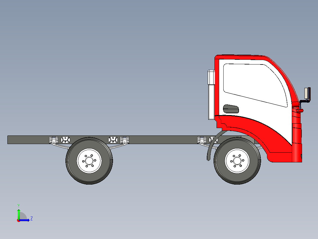 A0003366-五十铃底盘 115左视图