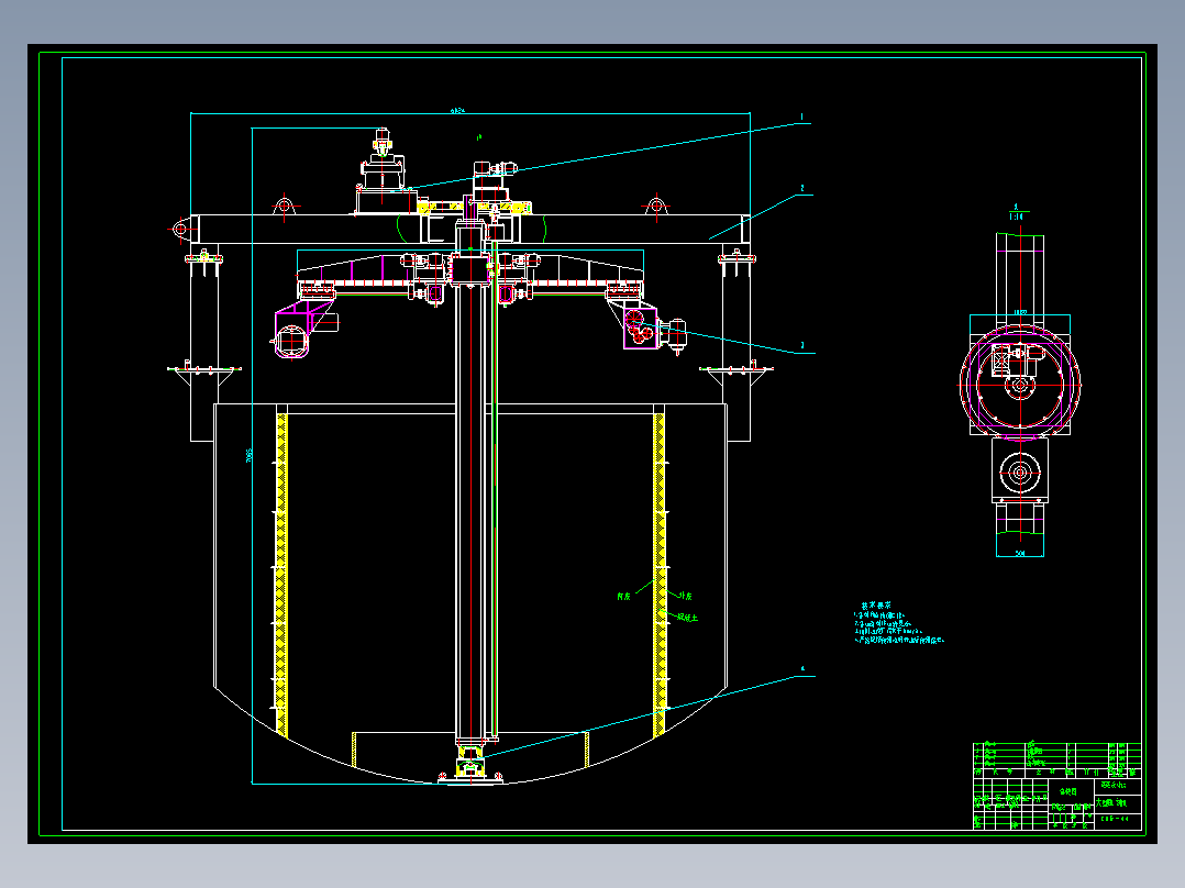 自动切割装置总装图