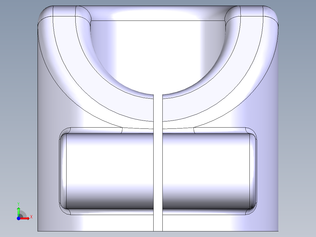 CATIA V5 练习 32前视图