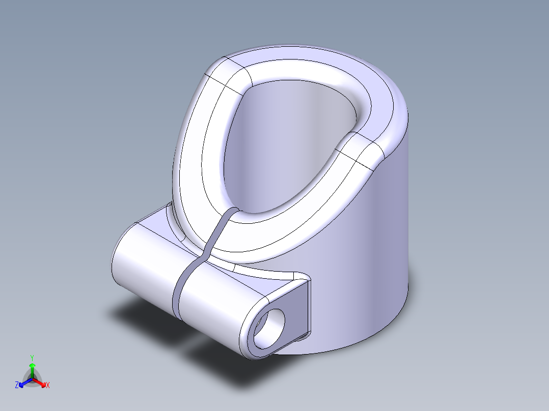 CATIA V5 练习 32正等轴测图