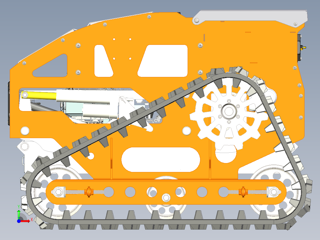 混动割草机 1281887前视图