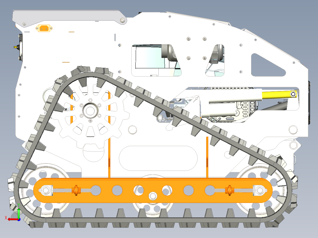 混动割草机 1281887后视图