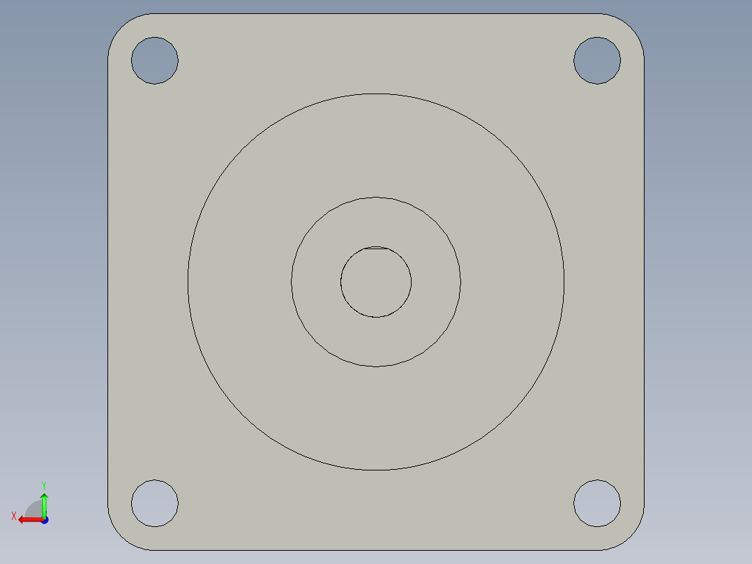 改301E01036步进电机24HC2306-04后视图
