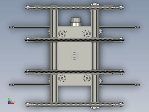 链条式顶升输送机前视缩略图