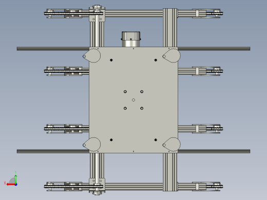 链条式顶升输送机后视缩略图