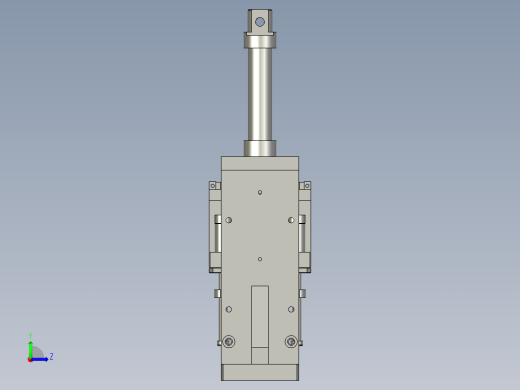 4弹簧进料检测机构左视缩略图