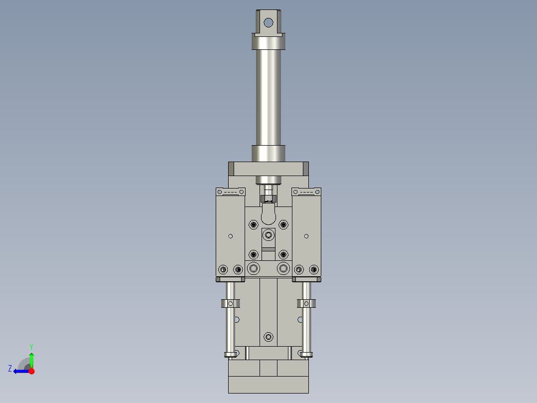 4弹簧进料检测机构右视图