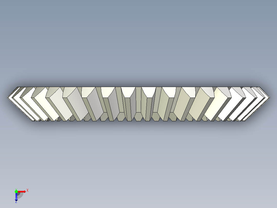 A0004059-37 齿锥齿轮俯视图