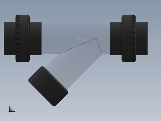 Y filter DN50 PN10 U-PVC前视缩略图